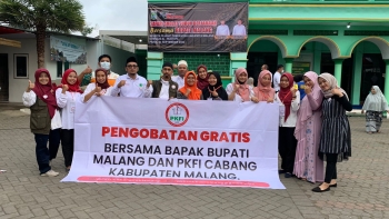 Pengobatan Gratis bersama dengan Bupati Malang dan PKFI Cabang Kabupaten Malang 2022